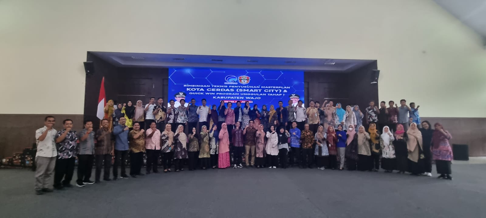 Armayani Tutup Sosialisasi Penyusunan Masterplan Smart City Kabupaten Wajo