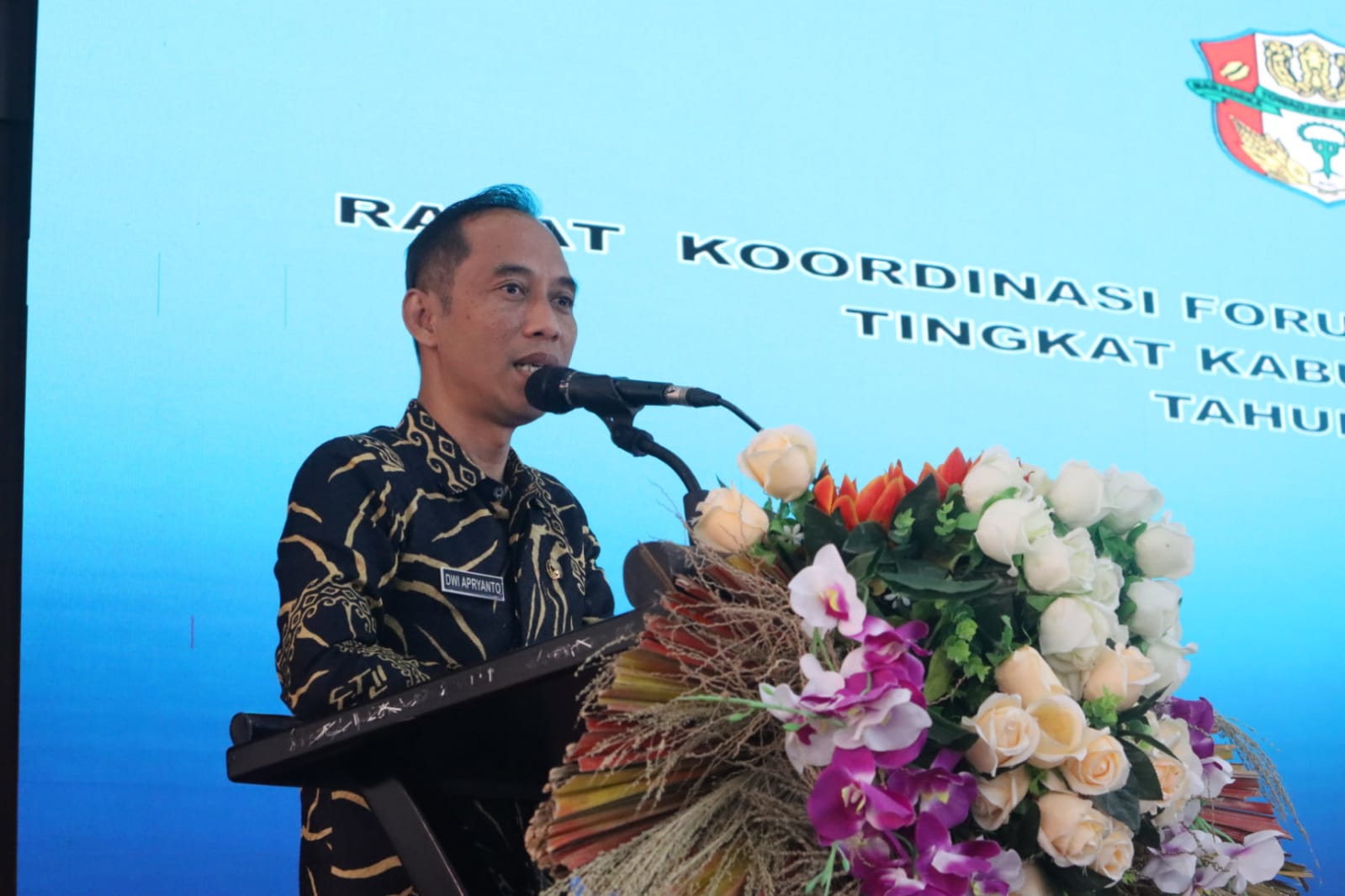 Wujudkan Ketersedian Data Daerah, Dinas Kominfotik Wajo Gelar Rakor Forum Satu Data Indonesia